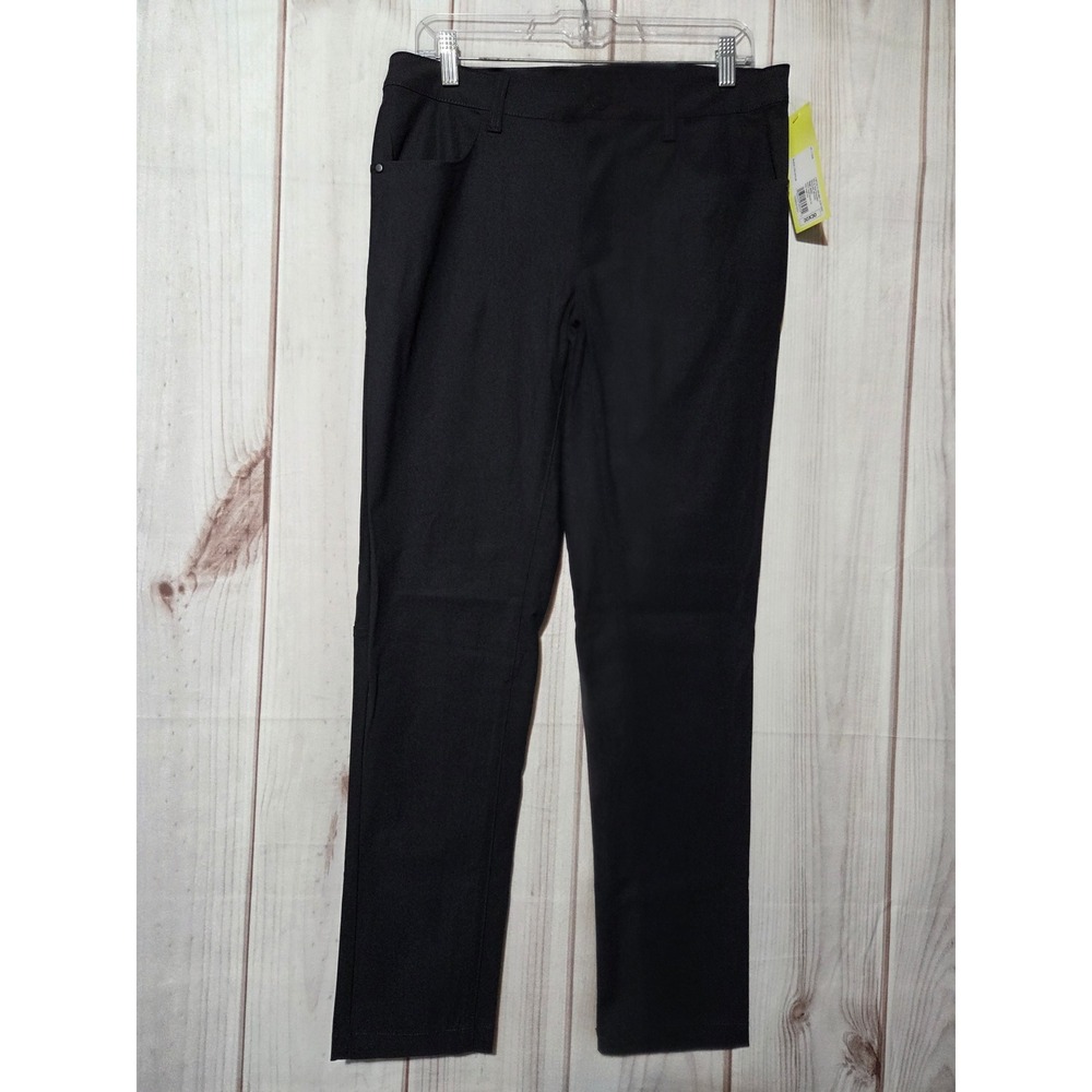 All in Motion Mens Golf Pants Black 30x30 Performance Stretch‎ Tapered New